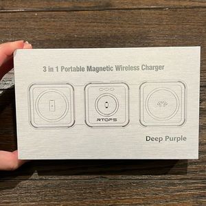 Deep Purple Wireless Charger (3-in-1)